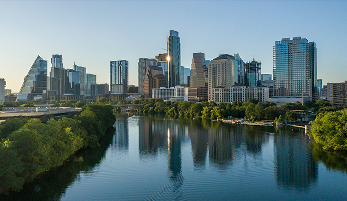 Austin city landscape
